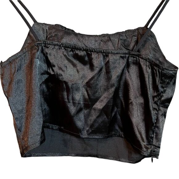 3 for $30! Shein black cropped tank top - Picture 3 of 7